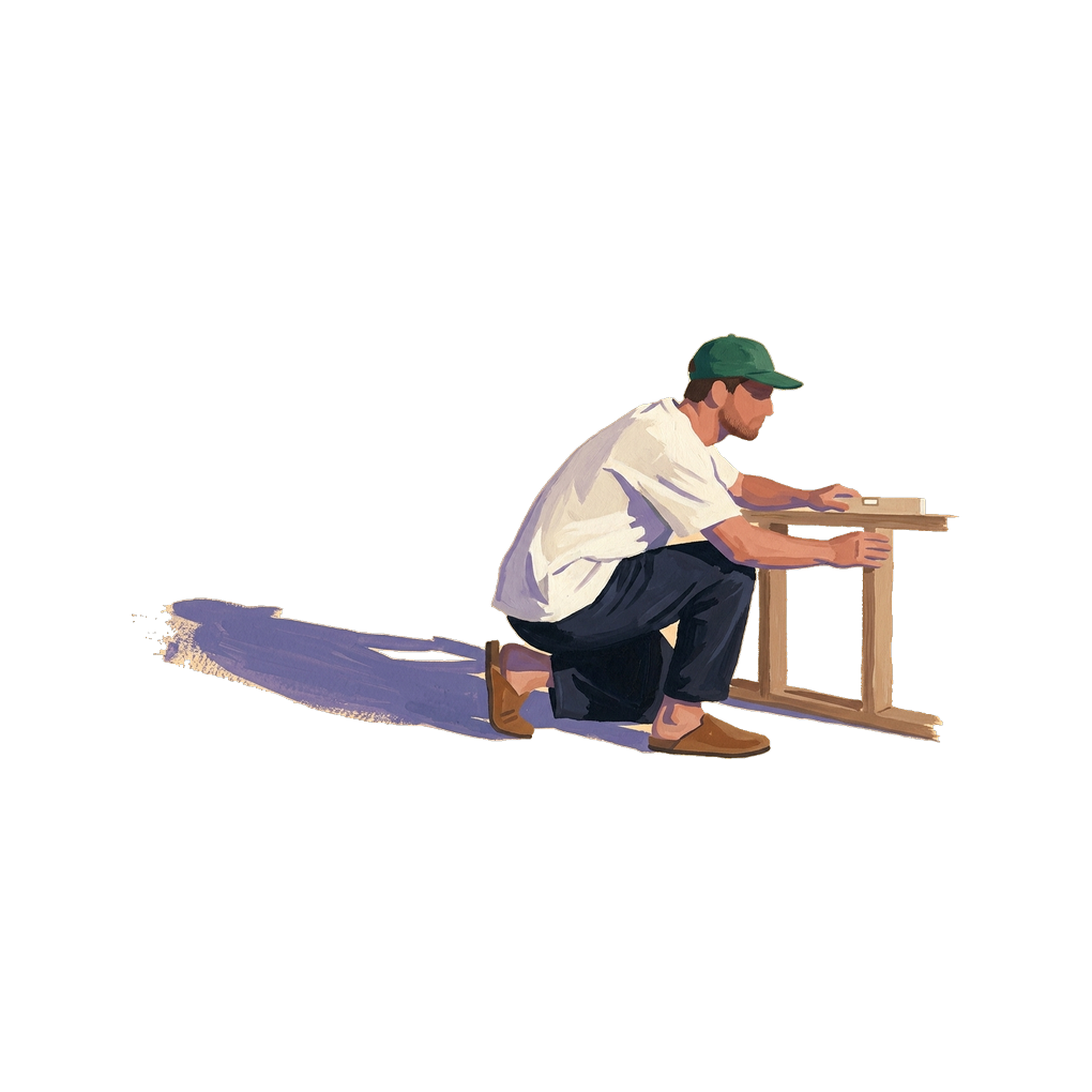 Building something at a bench